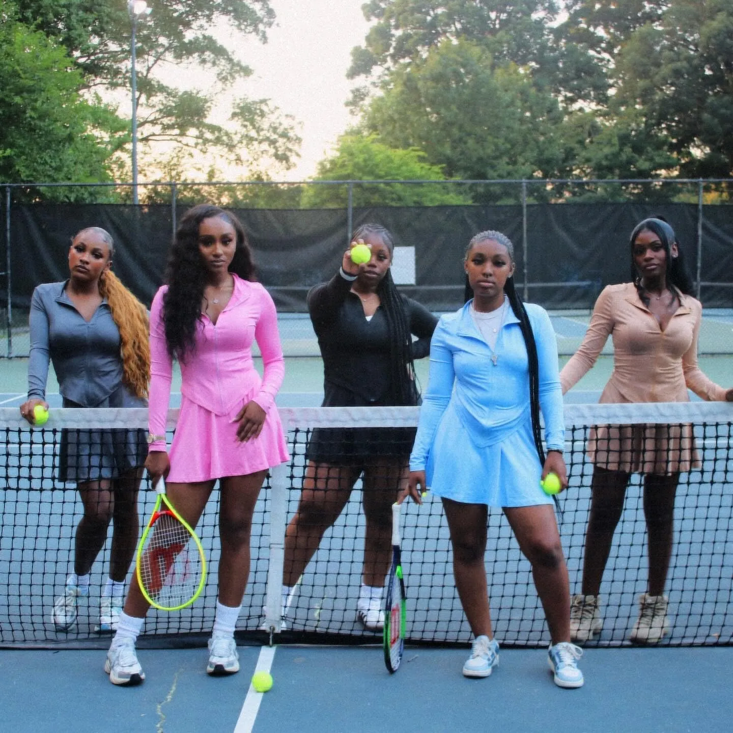 2 Piece Tennis Golf Skorts Skirt Sets for Women with Shorts Long Sleeve Zipper Crop Top Mini Dress