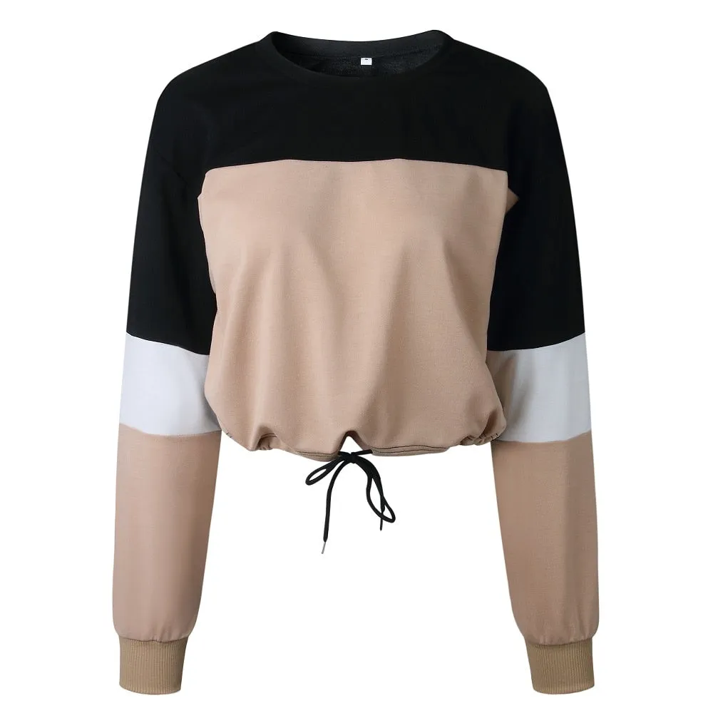 adjustable cozy pullover top