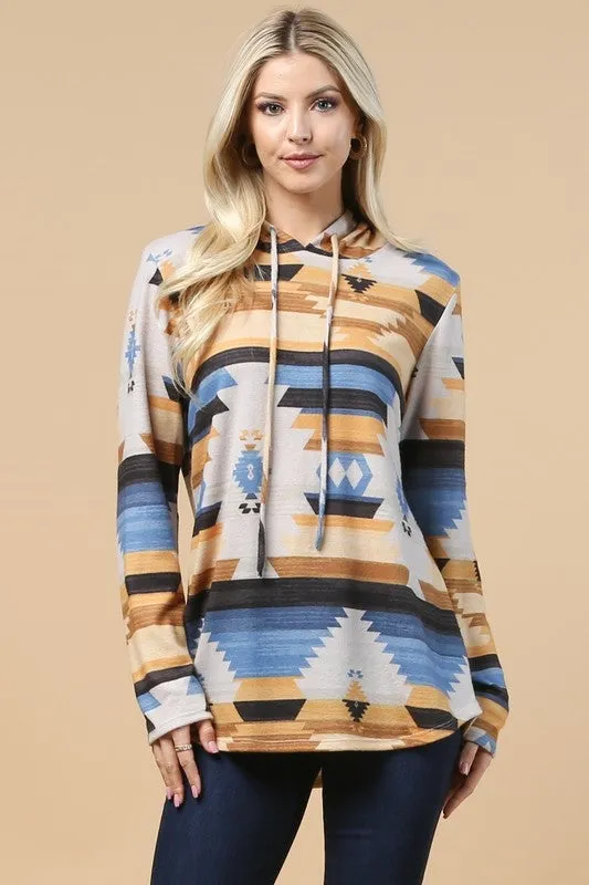 AV-X167-JAYDE-PLUS-AZTEC PRINT ULTRA SOFT HACCI HOODIE-3-2-1