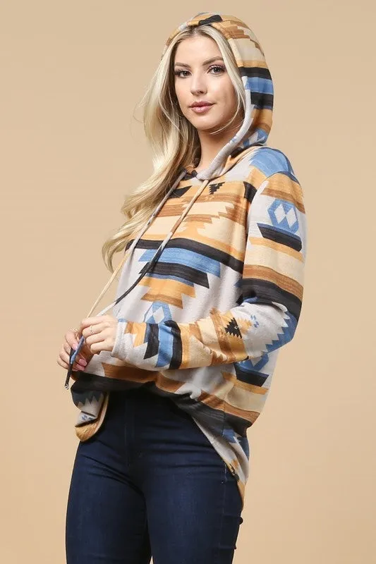 AV-X167-JAYDE-PLUS-AZTEC PRINT ULTRA SOFT HACCI HOODIE-3-2-1
