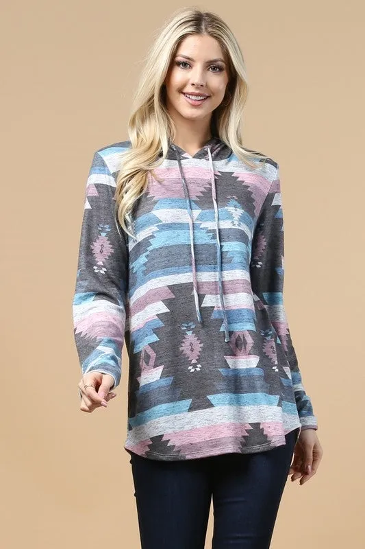 AV-X167-JAYDE-PLUS-AZTEC PRINT ULTRA SOFT HACCI HOODIE-3-2-1