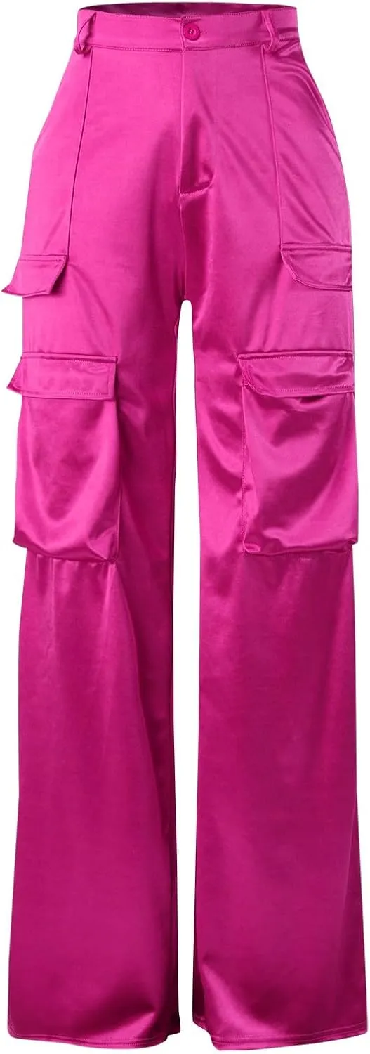 Baggy Pants for Women Wide Leg Pants High Waisted Y2K Pants Cargo Pants Trousers Plus Size Lounge Pants Dressy Pants