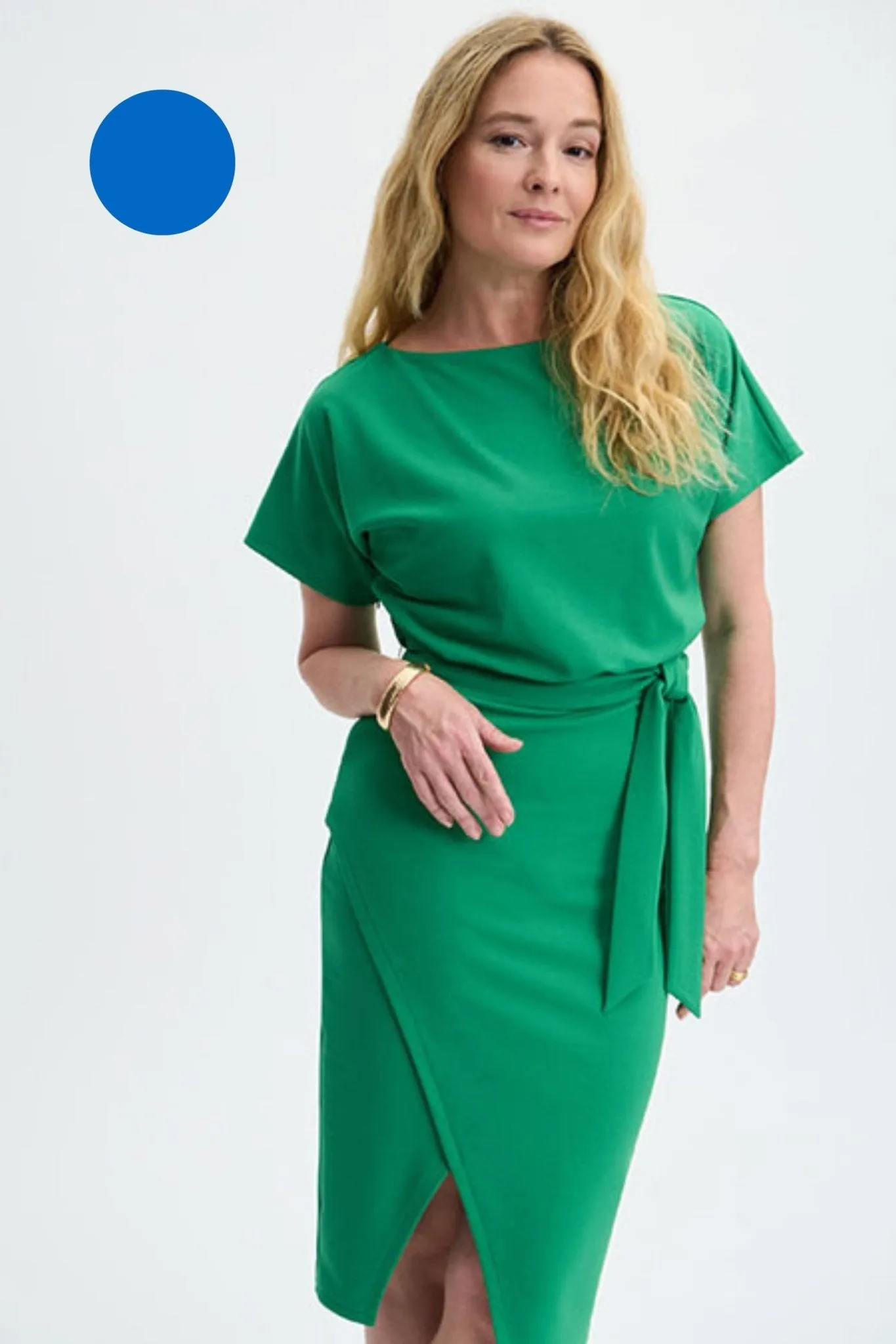 Belted Wrap Dress