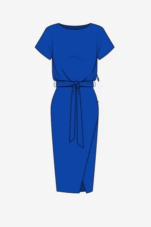 Belted Wrap Dress