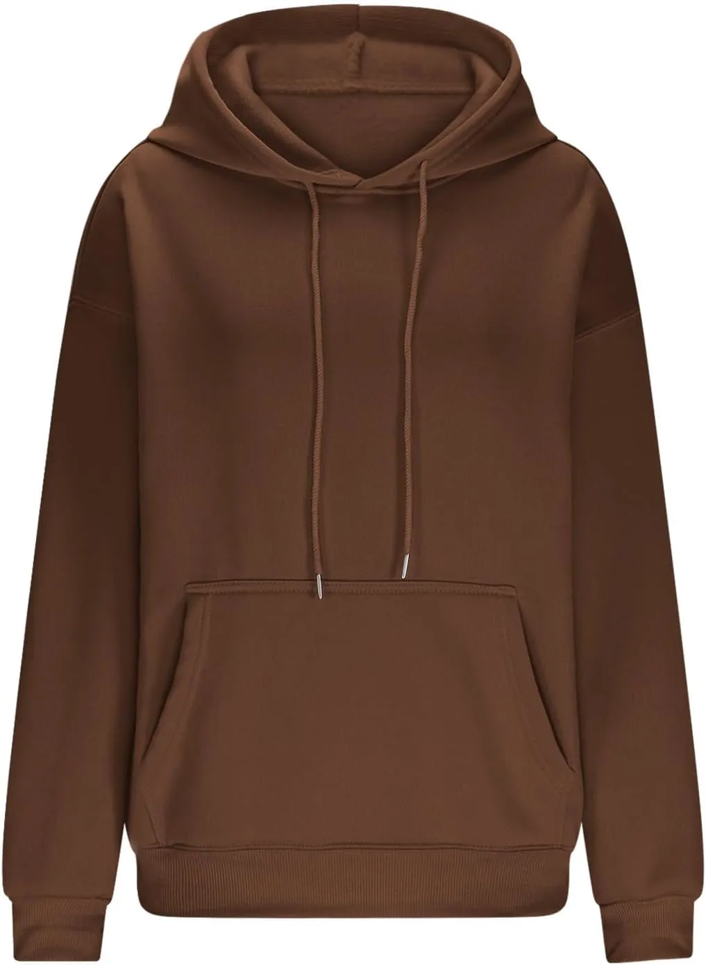 Binmer Oversized Hoodie for Women Sweatshirt Fall Fashion 2024 Outfit Trendy Fleece Pullover Casual Long Sleeve Tops w/Pocket