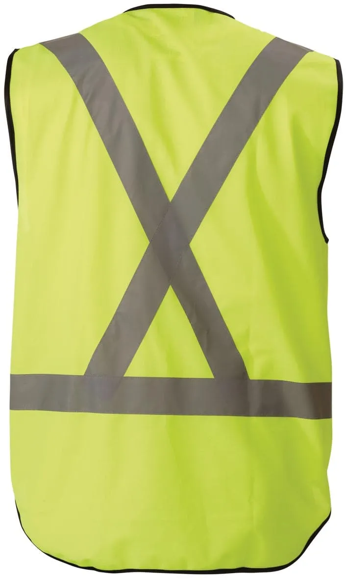 Bisley X Taped Hi Vis Vest - Yellow (BT0347)