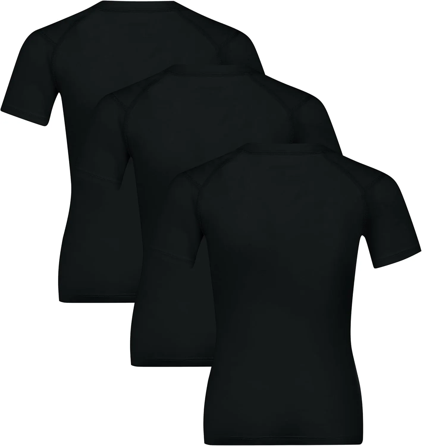 Boy Girls Compression Shirt Short Sleeve Youth Basketball Undershirt Kids Quick Dry Athletic Base Layer T-Shirt