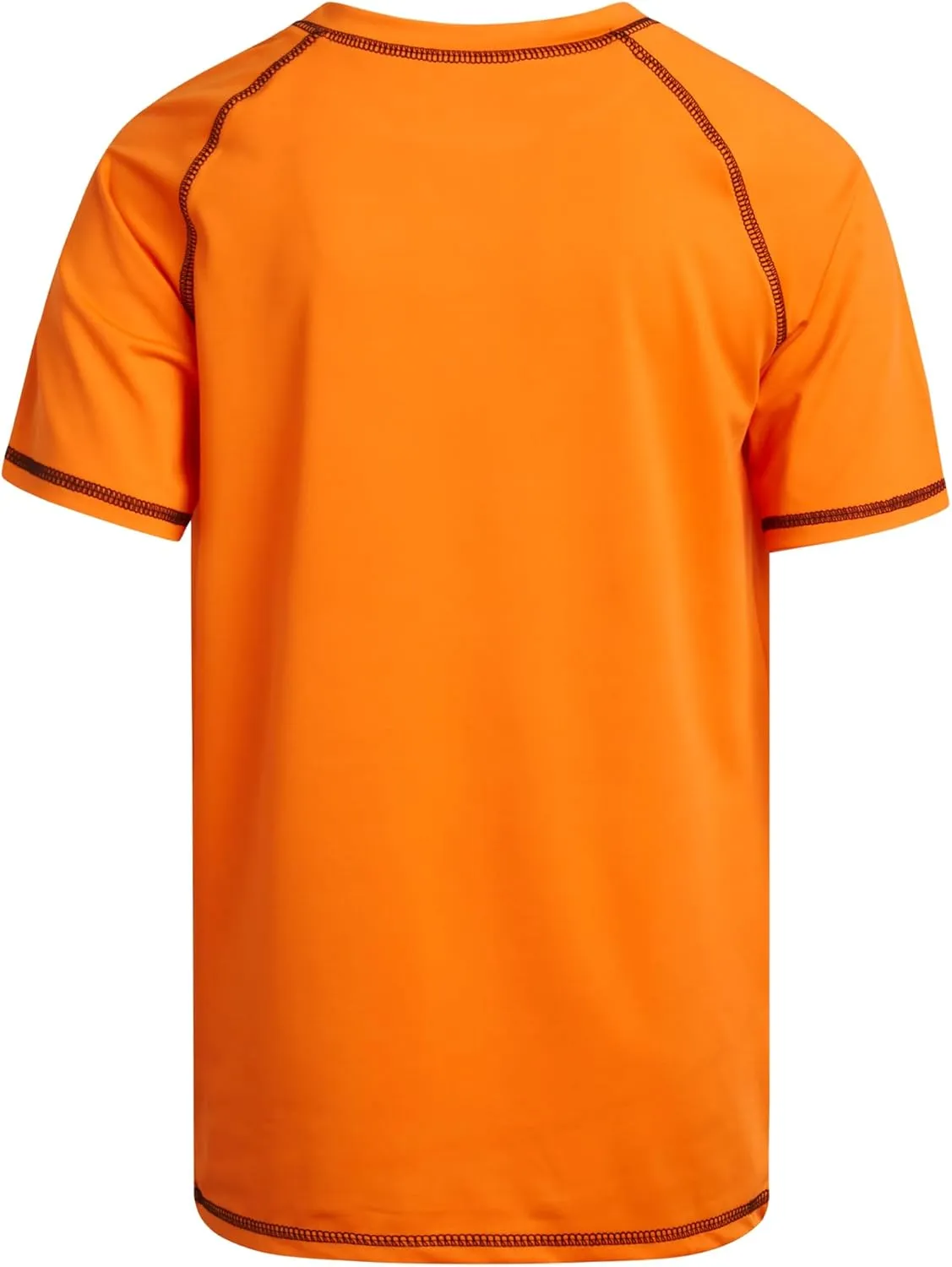 Boys Swim Shirt - 2 Pack Quick Dry Sun Protection Short Sleeve Rash Guard for Boys Youth Kids Swimwear (2T-18)