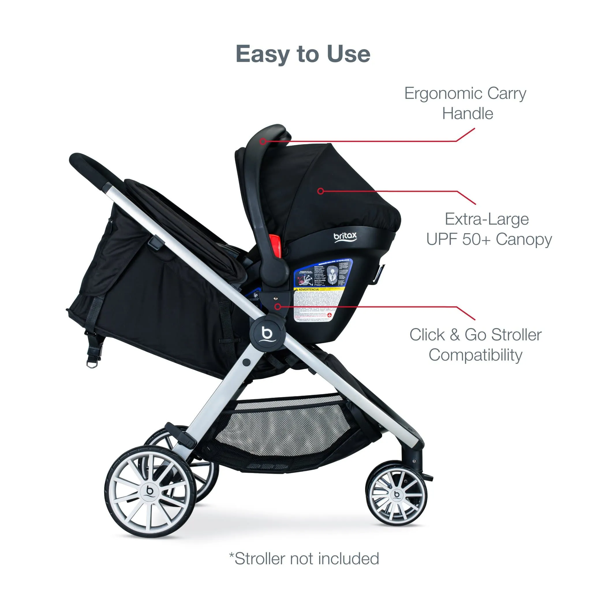 Britax B-Safe Ultra Stayclean Car Seat