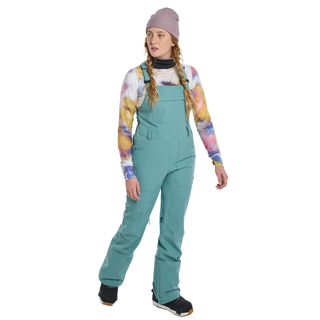 Burton 2024 Womens Avalon Bib - Rock Lichen