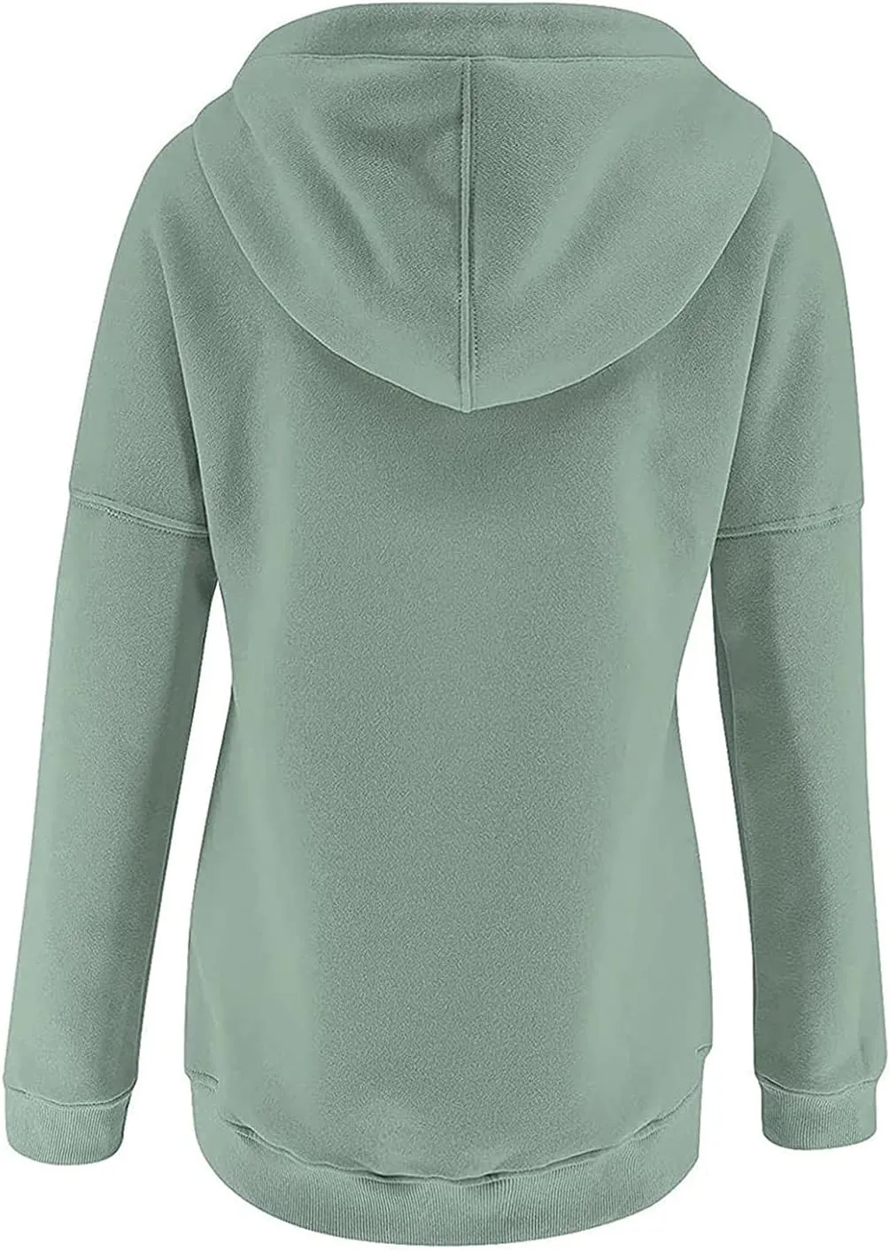 Ceboyel Button Collar Hoodies For Women Solid Color Cute Sweatshirts Long Sleeve Pullover Tops Trendy Fall Fashion 2023