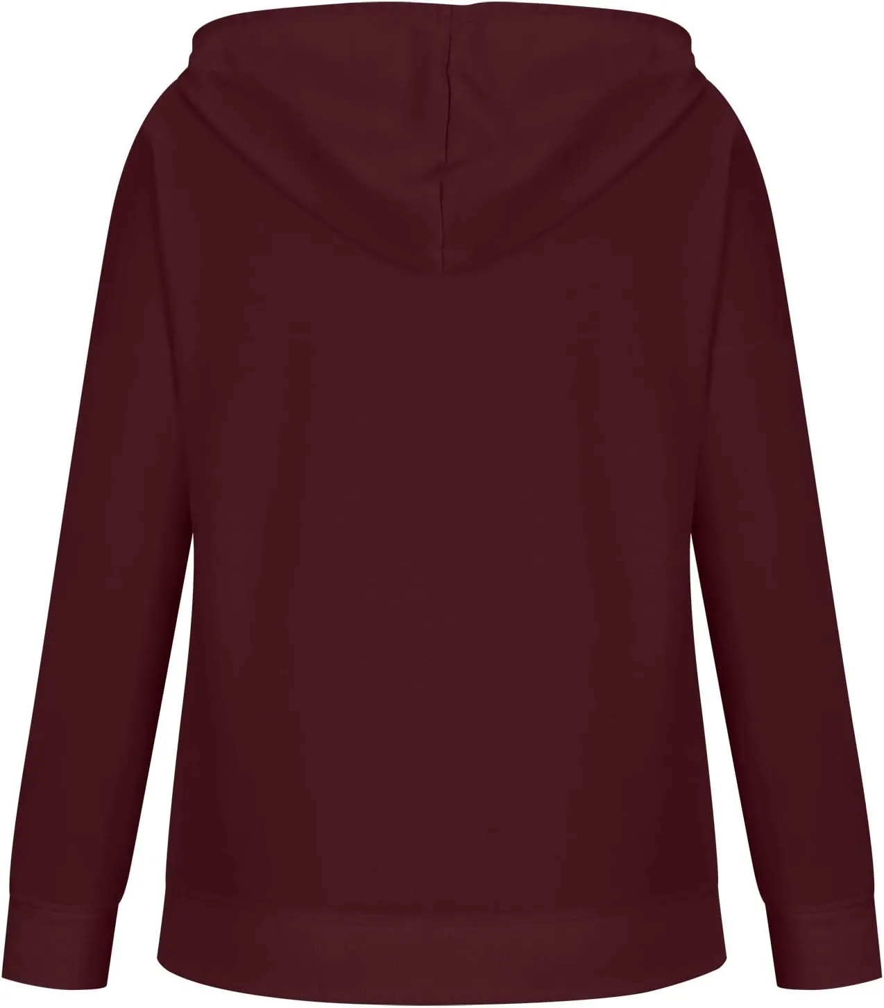 Ceboyel Button Collar Hoodies For Women Solid Color Cute Sweatshirts Long Sleeve Pullover Tops Trendy Fall Fashion 2023