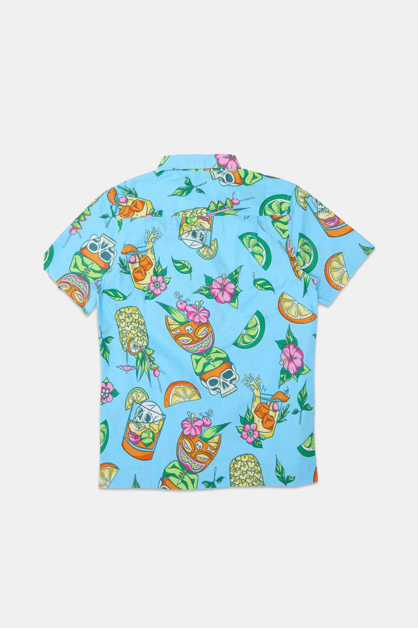 Chemise imprimée crânes tropicaux Arsenic junior