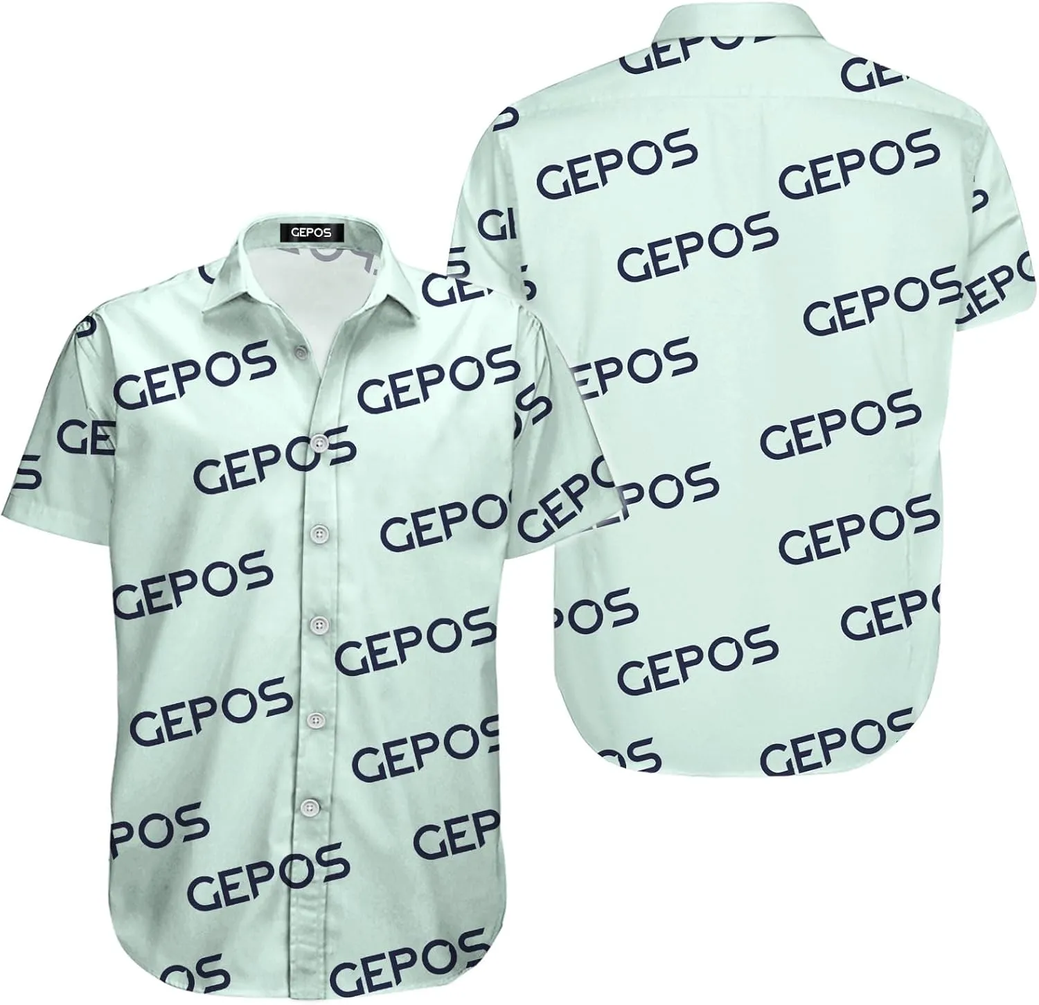 Chicken Print Hawaiian Shirt, Tropical Rooster Casual Button Shirt, Summer Gifts, Birthday Gifts