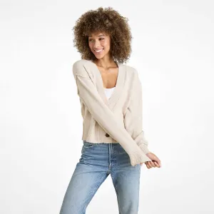Cozy Knit Cardigan | Bone