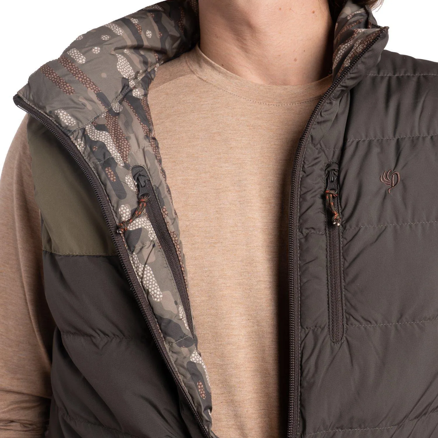 DryDown Vest Reversible - Woodland