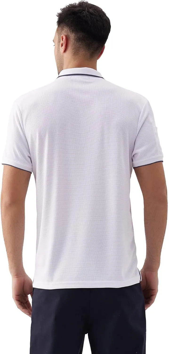 Facitisu Mens Polo Shirt Short Sleeve Golf Collared Casual Summer Performance T-Shirt