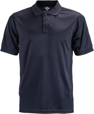 First Class Men's Tactical Performance Polo Shirt, Moisture Wicking, Quick Dry, Lightweight, Short Sleeve Polo Shirt