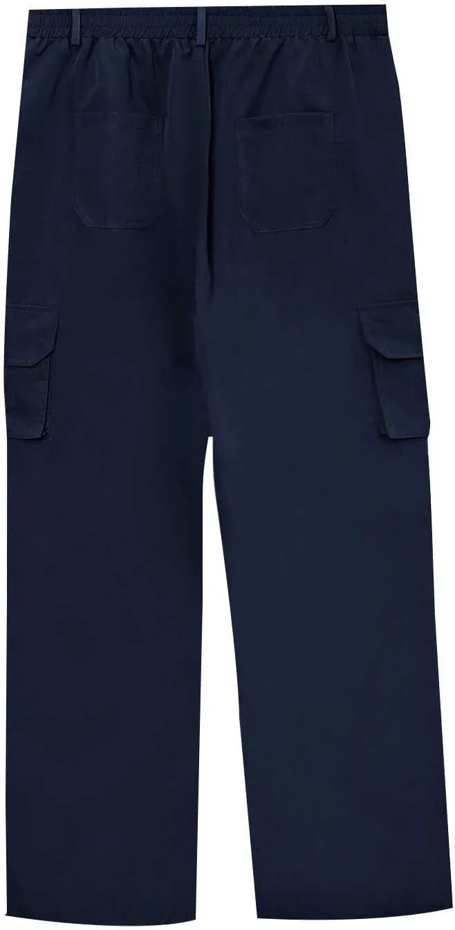 Flexcamo - Tactical Waterproof Pants Men Lightweight Casual Comfy Work Cargo Pants Relaxed Fit Carpenter Pants
