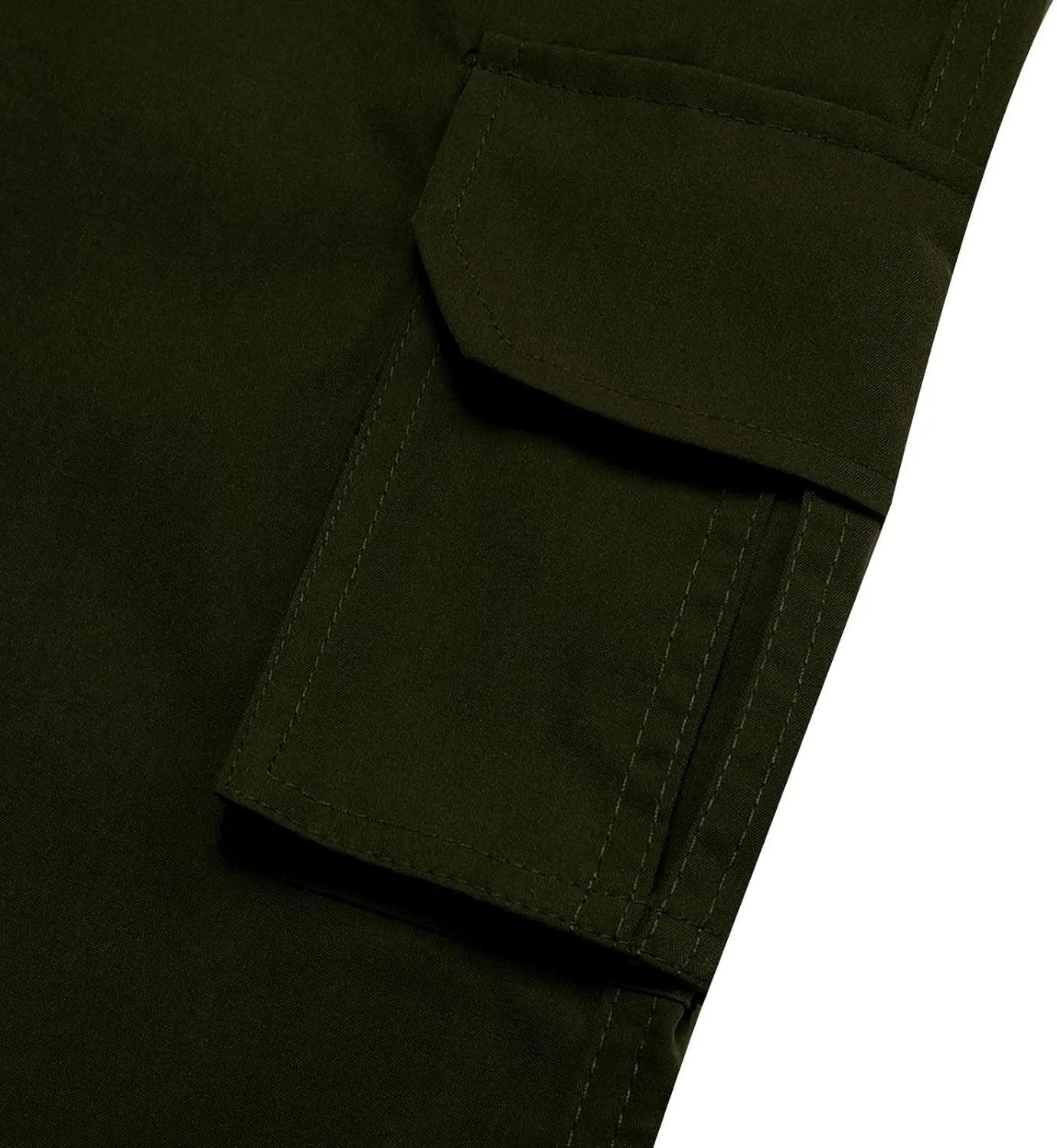 Flexcamo - Tactical Waterproof Pants Men Lightweight Casual Comfy Work Cargo Pants Relaxed Fit Carpenter Pants