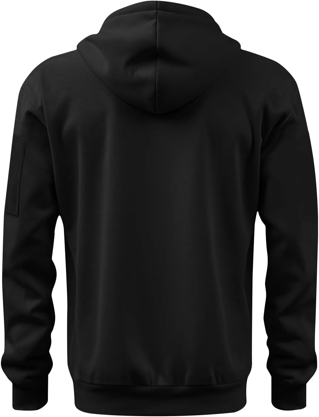 Funny Fuck You Qr Code Hoodie Casual Lightweight Full Zip Jacket Men Sports Big And Tall Sweatshirt With Pocket