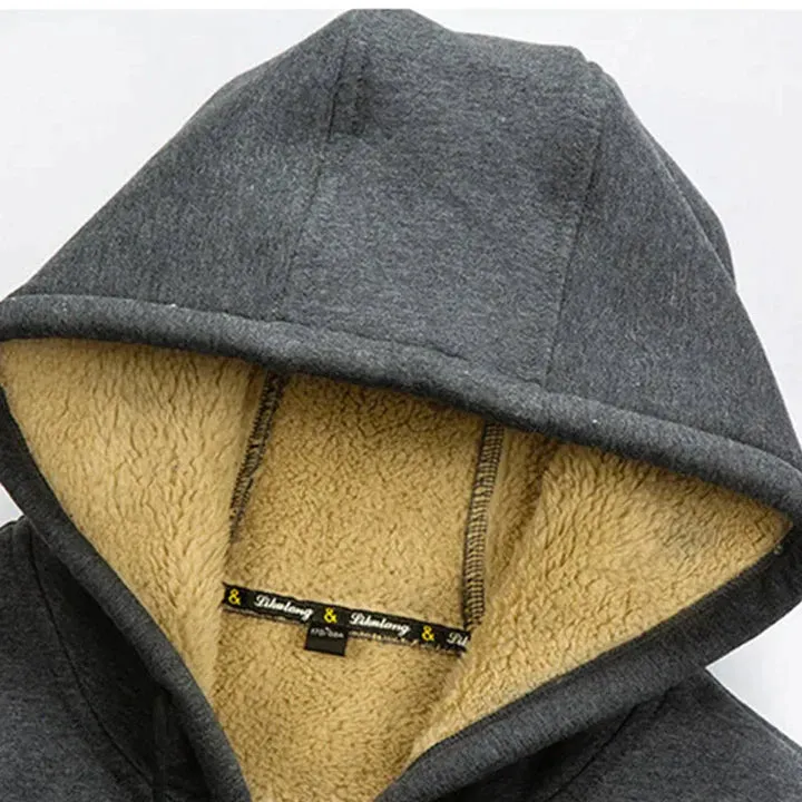Gilben - men's winter jacket with hood and fleece