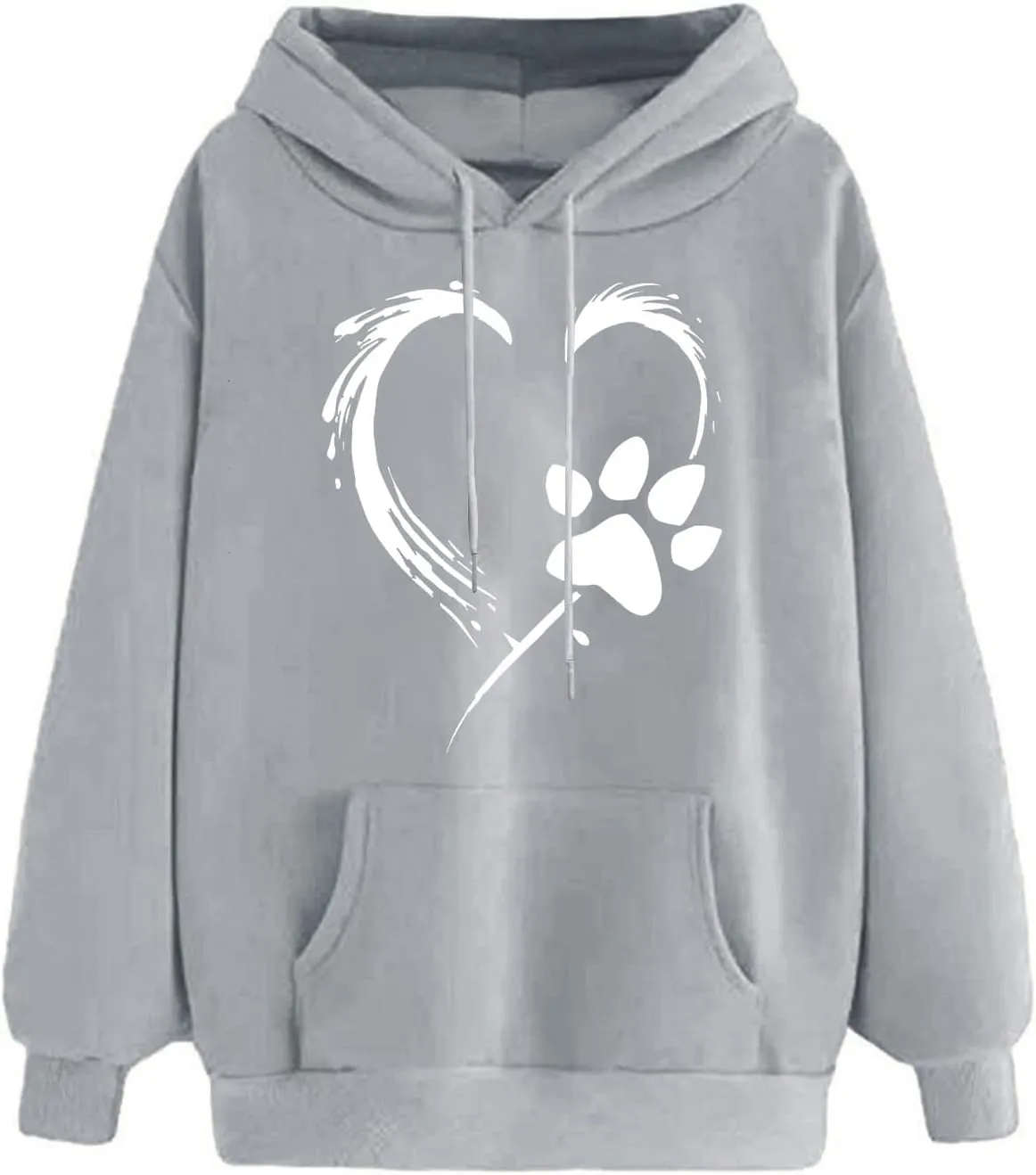 Graphic Hoodies for Women Oversized Drawstring Hooded Sweatshirts Comfy Plus Size Breathable Sweatshirt
