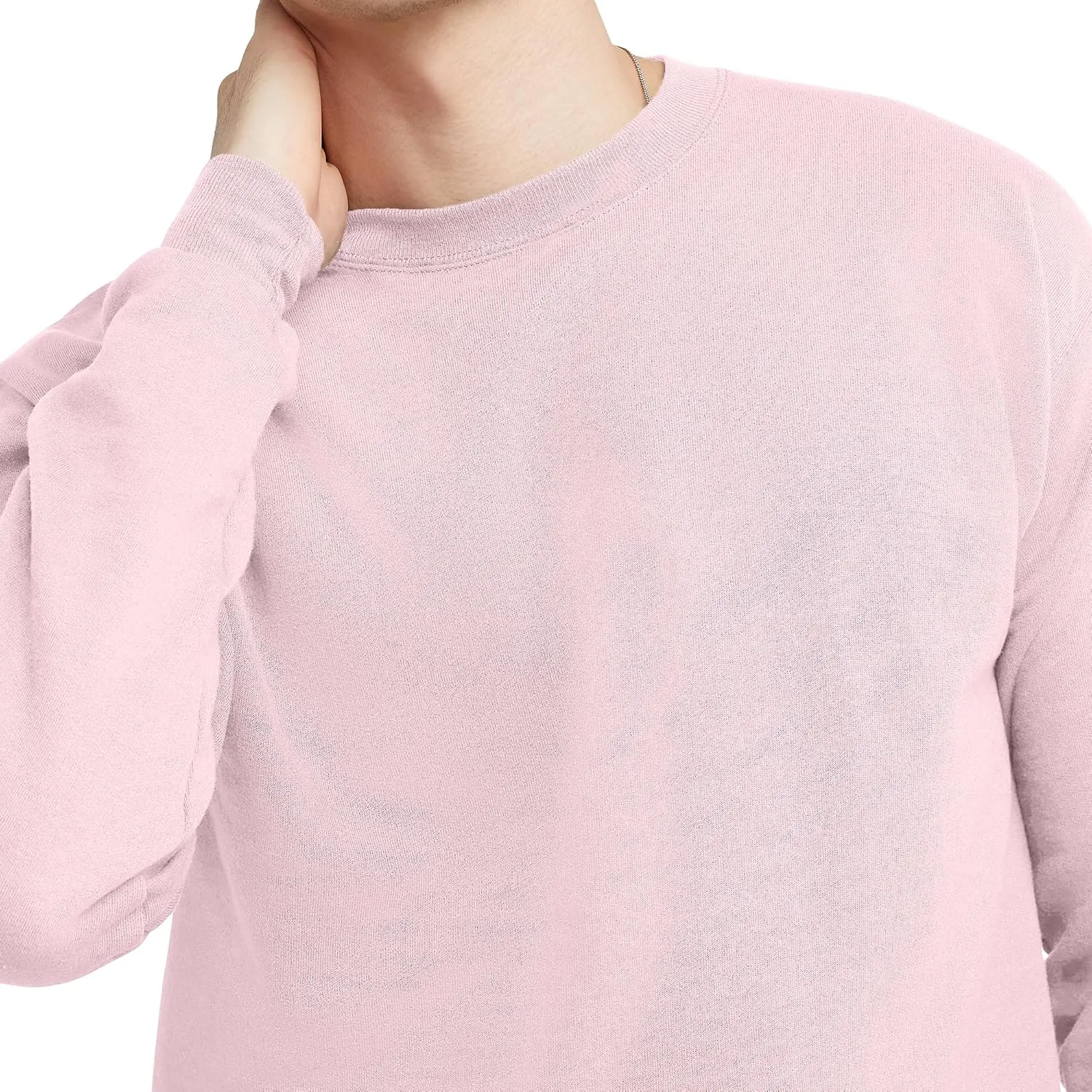 Hanes Men's EcoSmart Fleece, Pullover Crewneck Sweatshirt, 1 or 2 Pack