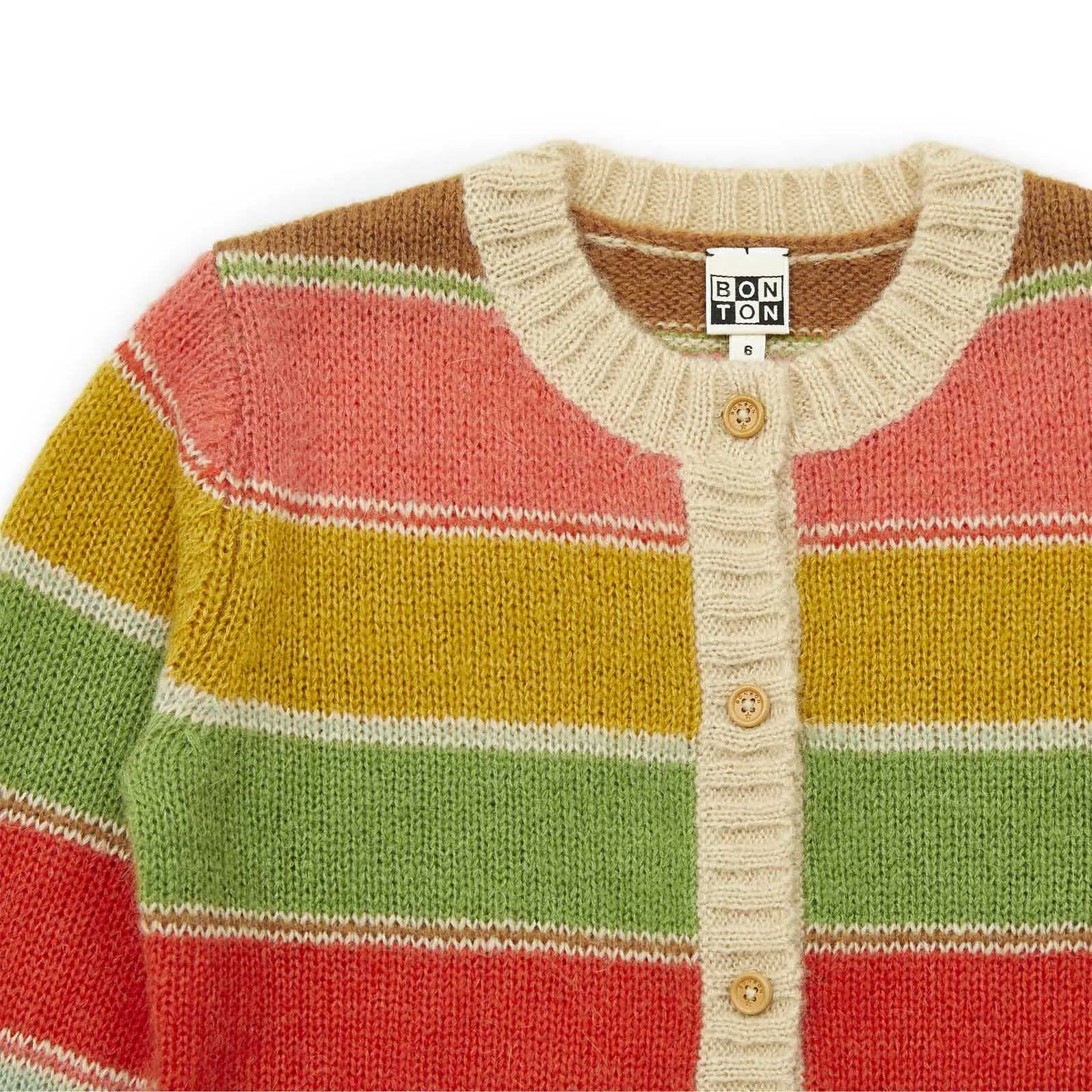 Happy Stripes Cardigan  - FINAL SALE