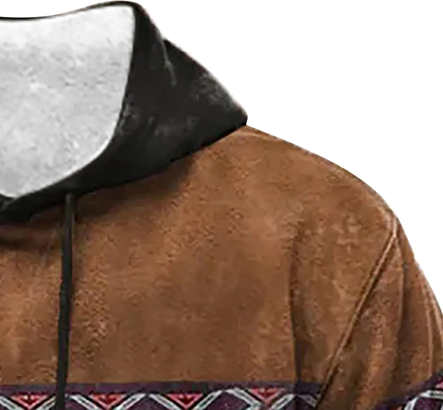 Hoodie Men And Winter Vintage Long Sleeve Hoodie Half Zipper Hooded Sweatshirt Top Workwear Multi Pocket Outdoor