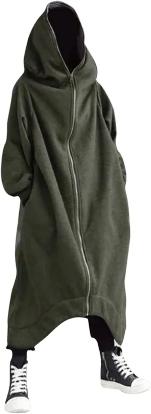 Hoodies for Men Winter Casual Loose Solid Hooded Sweater Top Sports Hooded Jacket Y2K Pullover Hoodie Full Zip Long