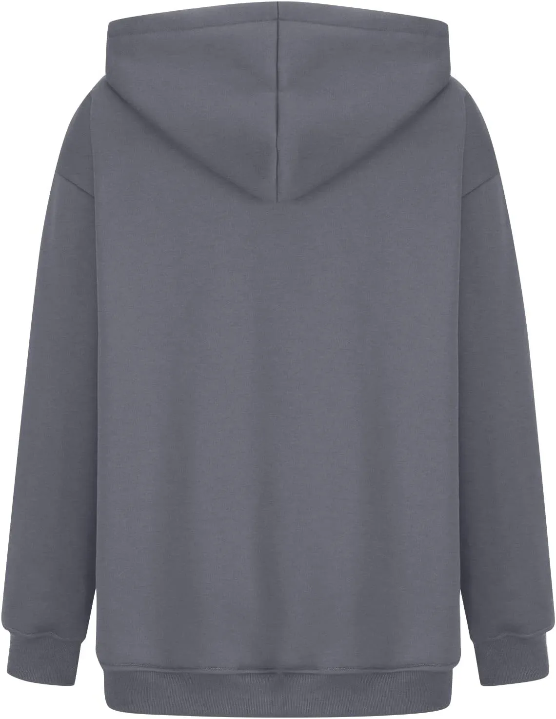 Hoodies For Women Plain Pocket Zip Sweatshirt Basic Long Sleeve Coat Outdoor Ladies Daily Tops Trendy Sport Outfits