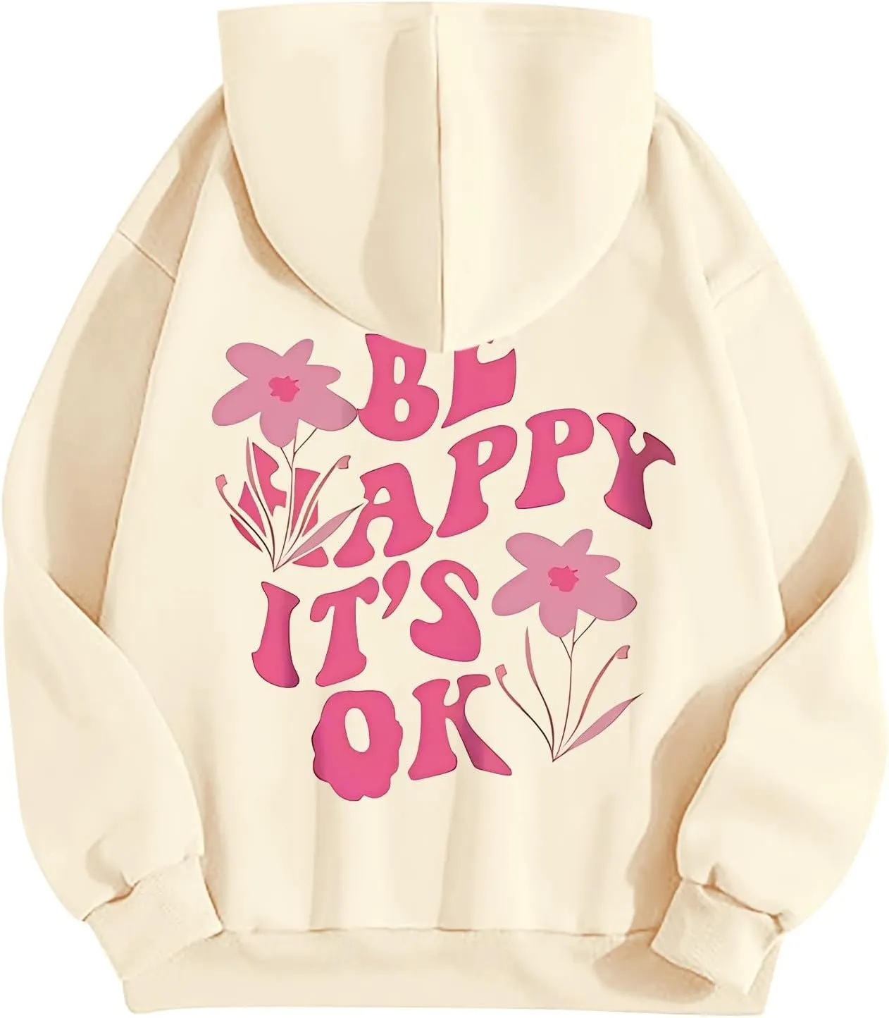 Hoodies for Women Plus Size Graphic Oversized Hooded Sweatshirts Casual Y2K Teen Girl Pullover Top Fall Clothes 2024
