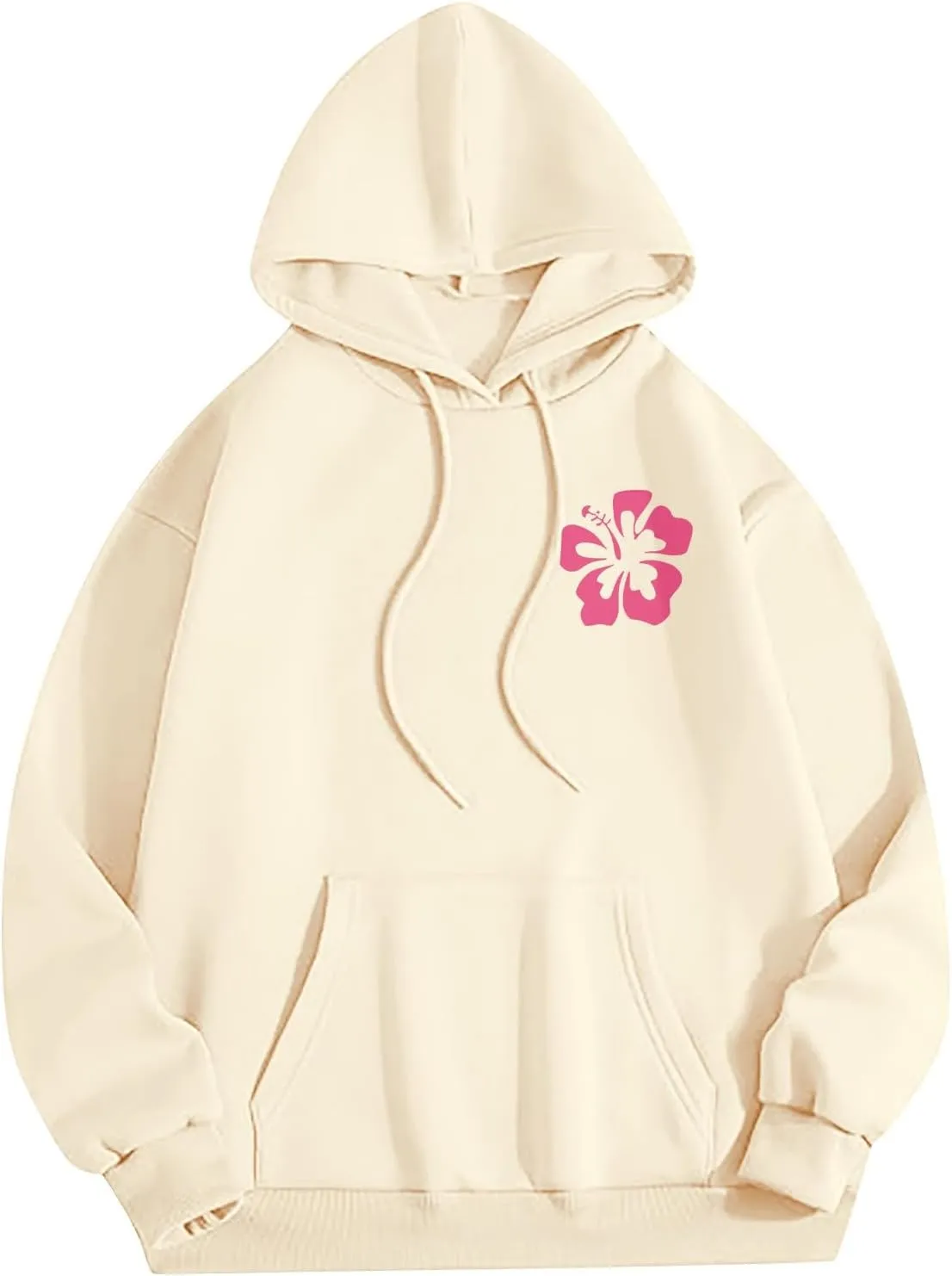 Hoodies for Women Plus Size Graphic Oversized Hooded Sweatshirts Casual Y2K Teen Girl Pullover Top Fall Clothes 2024