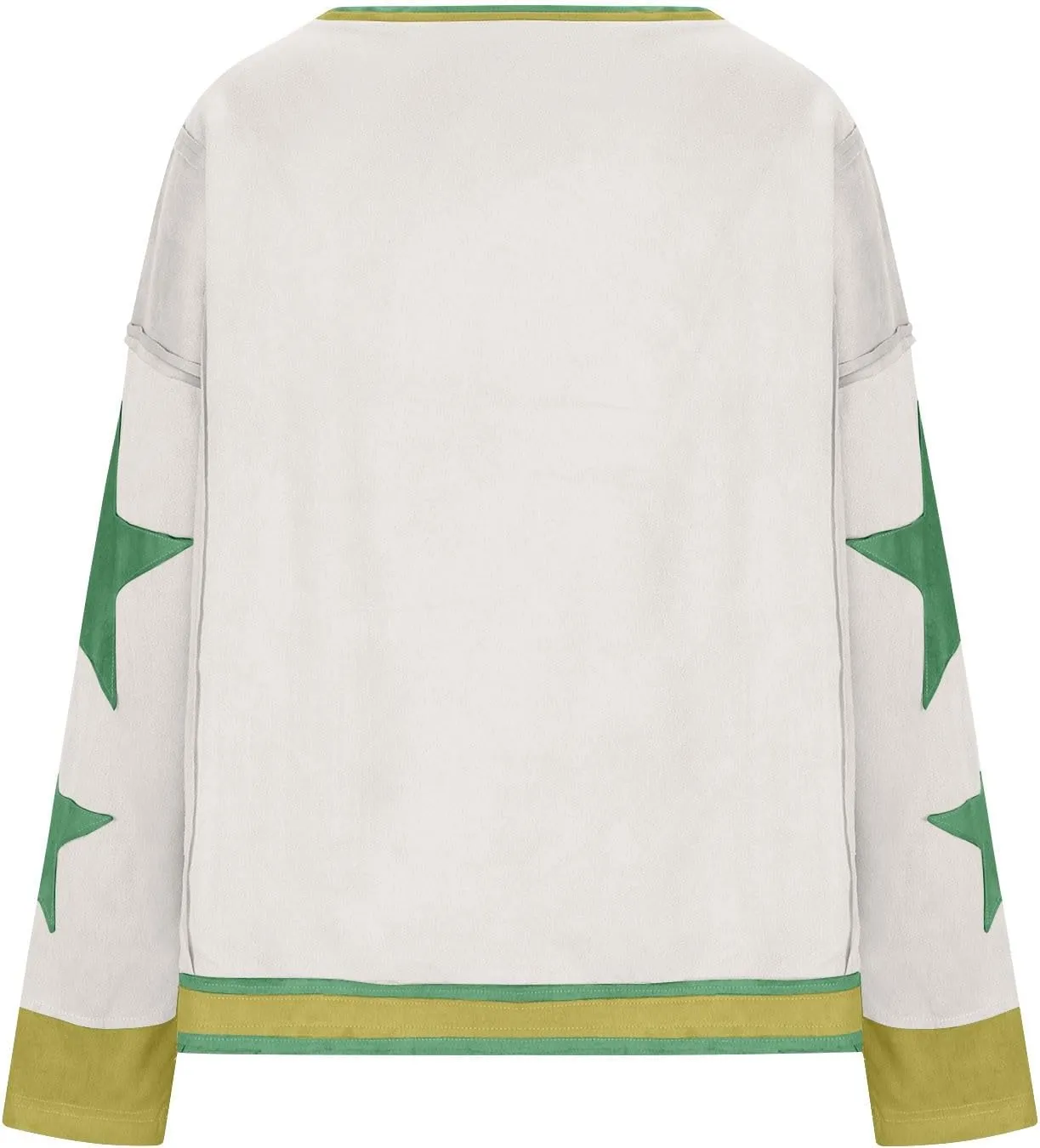Hvyesh Sweatshirts for Women Crewneck Trendy 2025, Loose, Fall Tops Long Sleeve, FP Dupes, Fashion Cropped Workout Sweatshirt