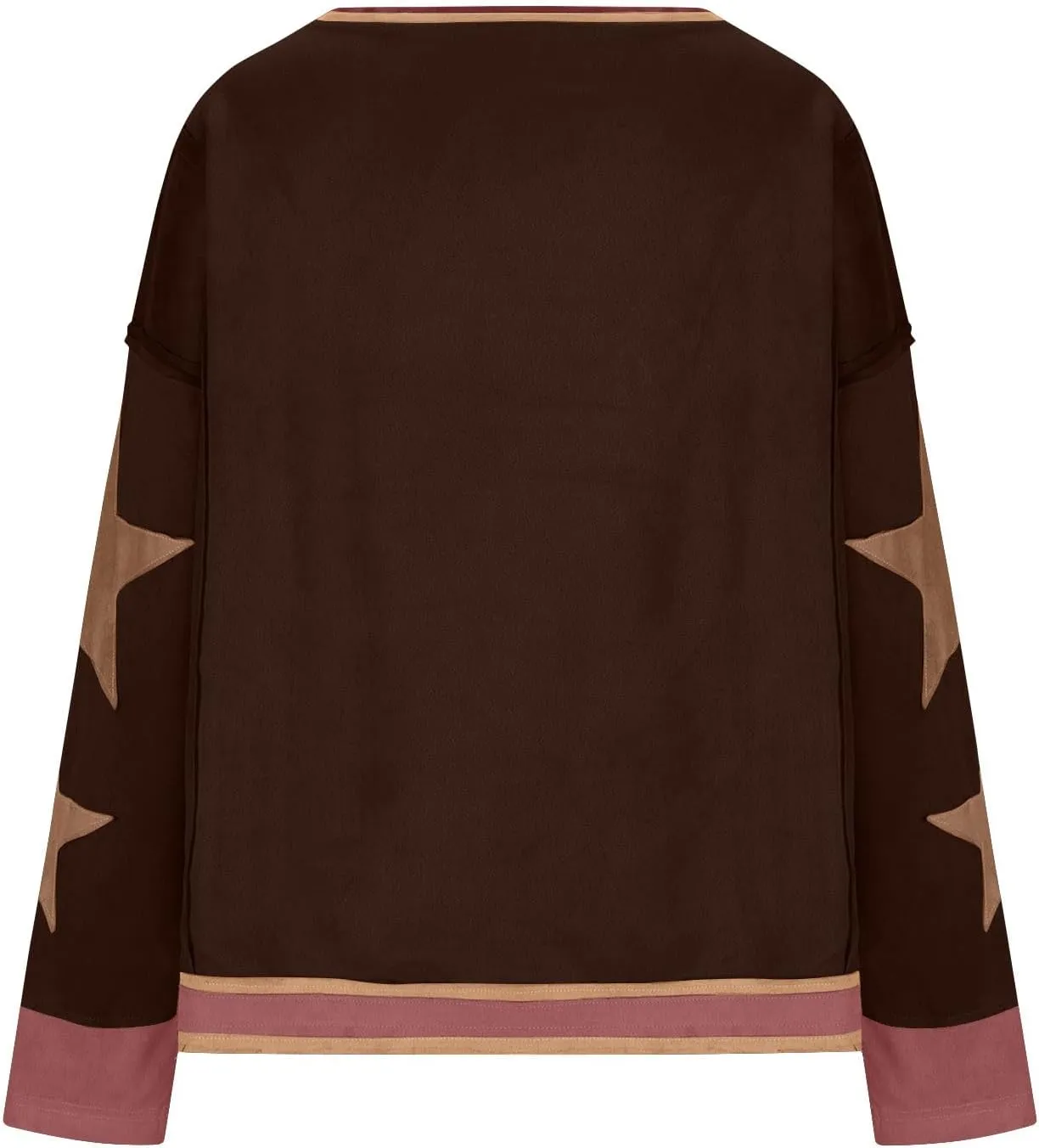 Hvyesh Sweatshirts for Women Crewneck Trendy 2025, Loose, Fall Tops Long Sleeve, FP Dupes, Fashion Cropped Workout Sweatshirt