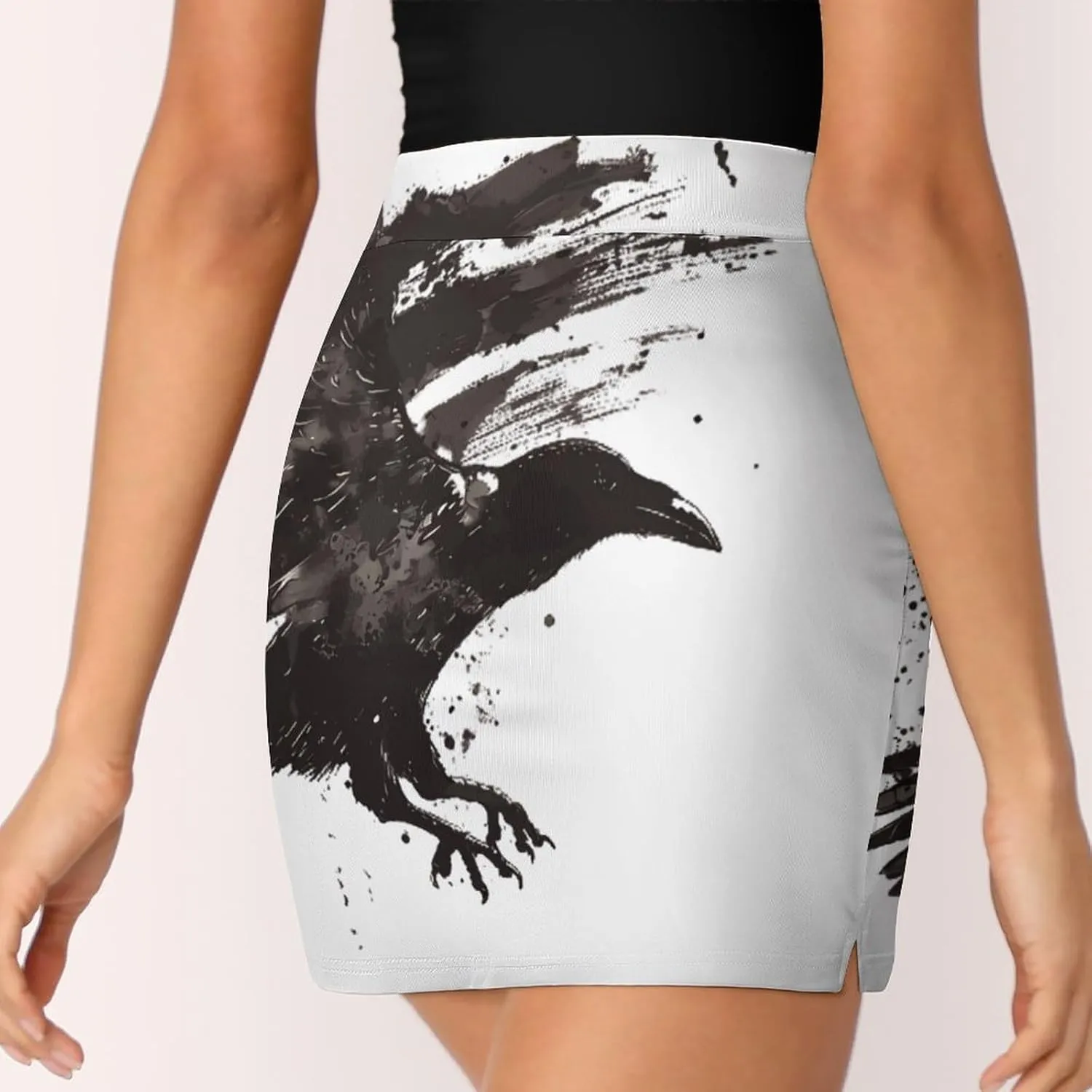 Ink Raven Women's Skort Athletic Skirt Golf Skorts A-line Skirts with Built-in Shorts Pockets