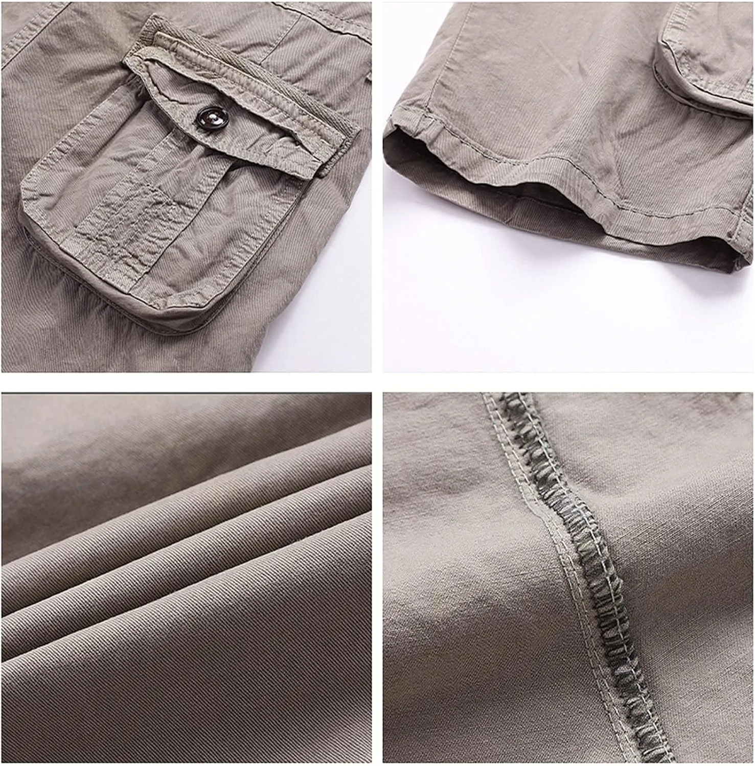 JEShifangjiusu Men's Chino Jogger Pants Stretch Casual Military Pants Chino Pant Camo Cargo Pants Trousers with Pockets