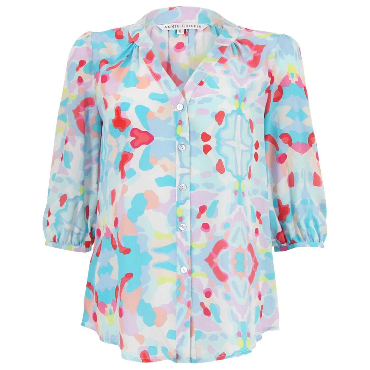 Kirin Blouse - Kaleidoscope Print