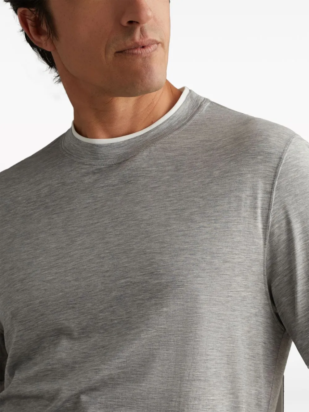 Layered Crew-Neck T-Shirt