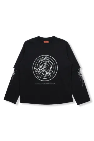 LAYERED PRINTED L/S T-SHIRTS