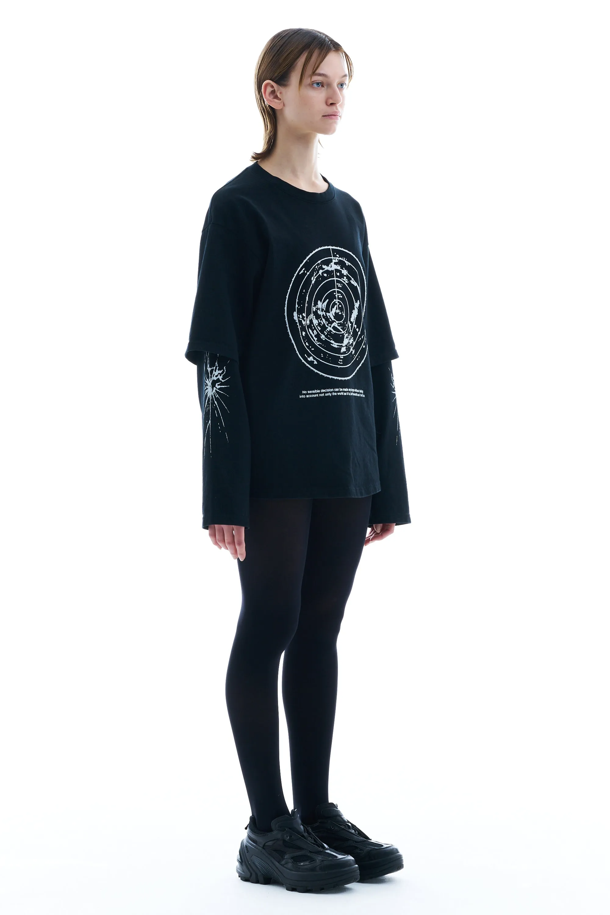 LAYERED PRINTED L/S T-SHIRTS
