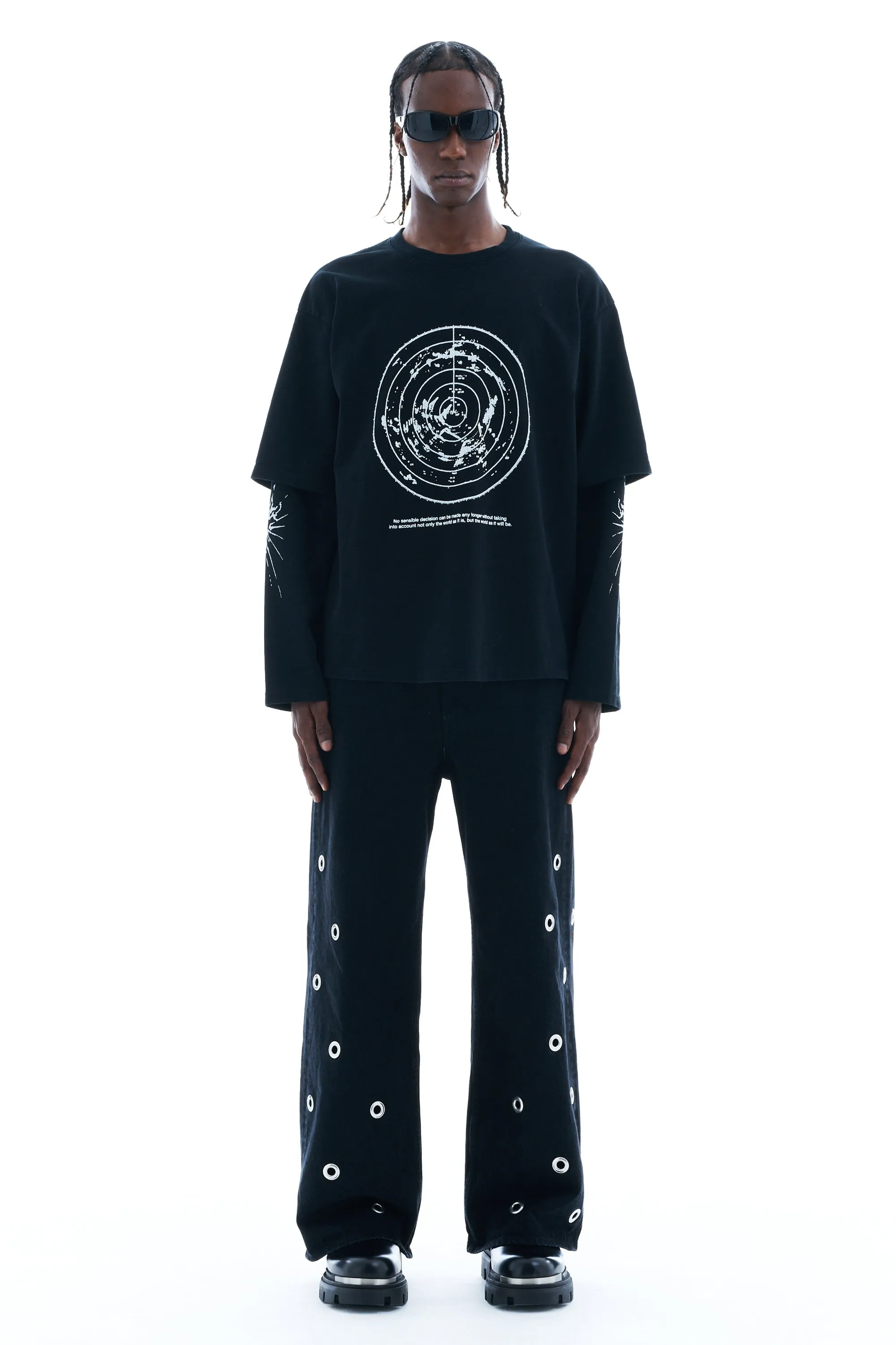 LAYERED PRINTED L/S T-SHIRTS