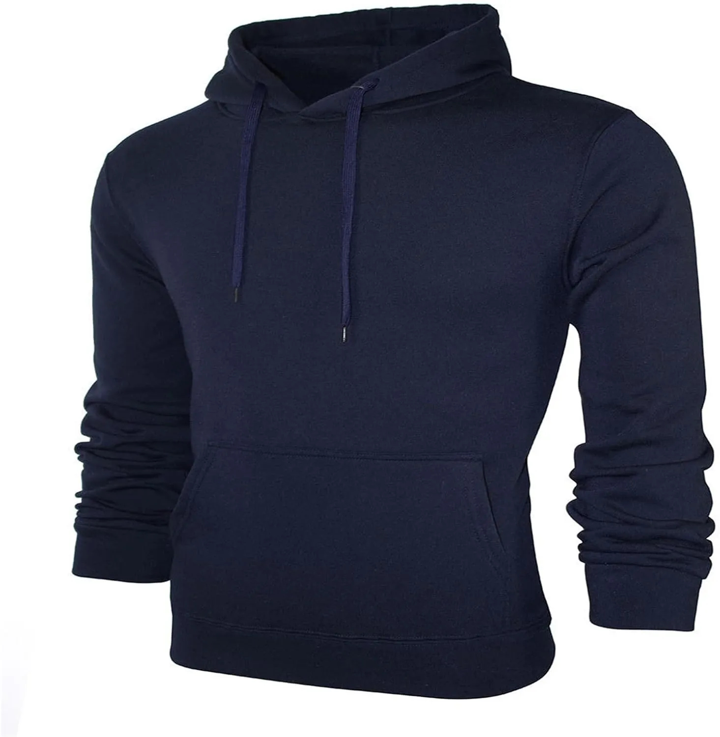 LCMTWX Hoodies for Guys Winter Casual Loose Solid Hooded Sweater Top With Zip Pockets With Zip Pockets With Zip