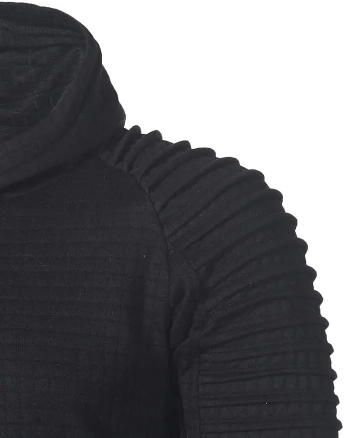 LCMTWX Men Hoodies And Winter Fashion Coats Jacket Casual Stitching Hooded Zipper Sweater Coat Men's Hooded Fleece