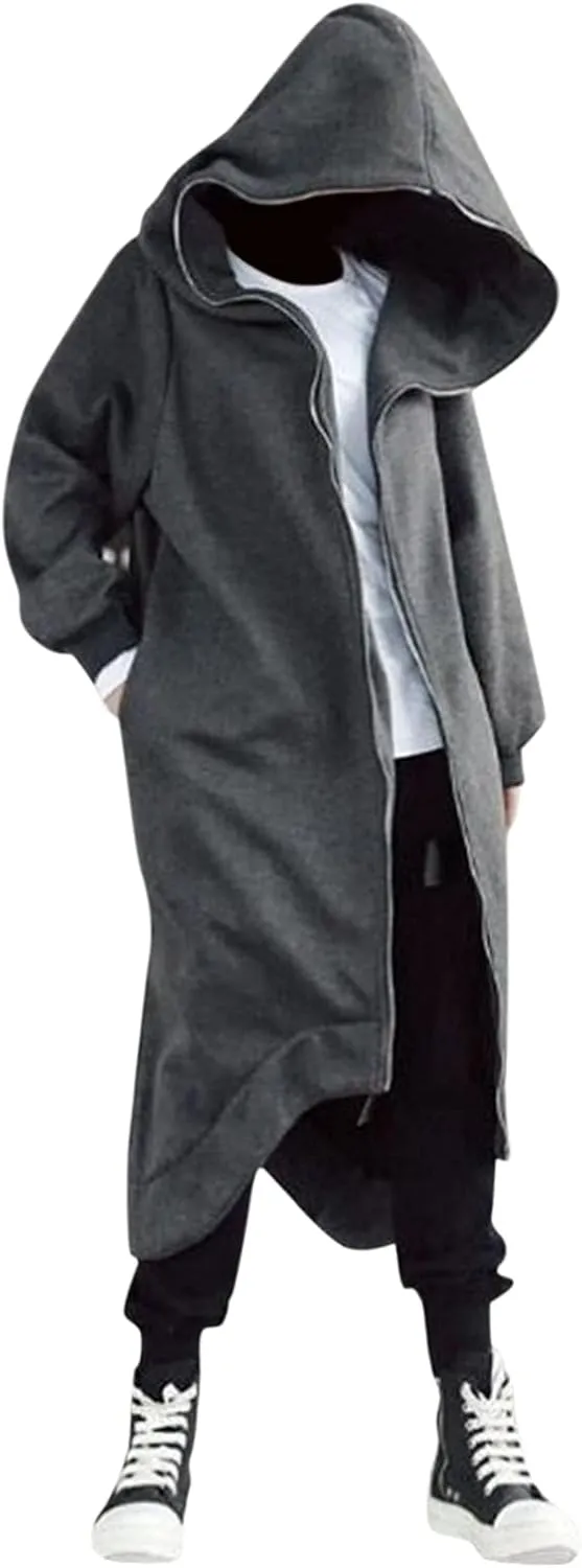 LCMTWX Men Hoodies Casual Hoodies for Men Solid Hooded Sweater Top Pullover Hooded Sweatshirt for Men Pullover Hooded