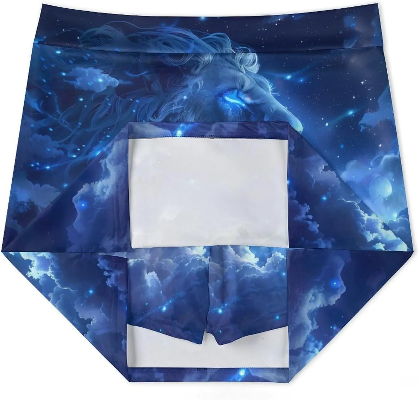 Lion And Stars Under The Moonli Women's Skort Athletic Skirt Golf Skorts A-line Skirts with Built-in Shorts Pockets