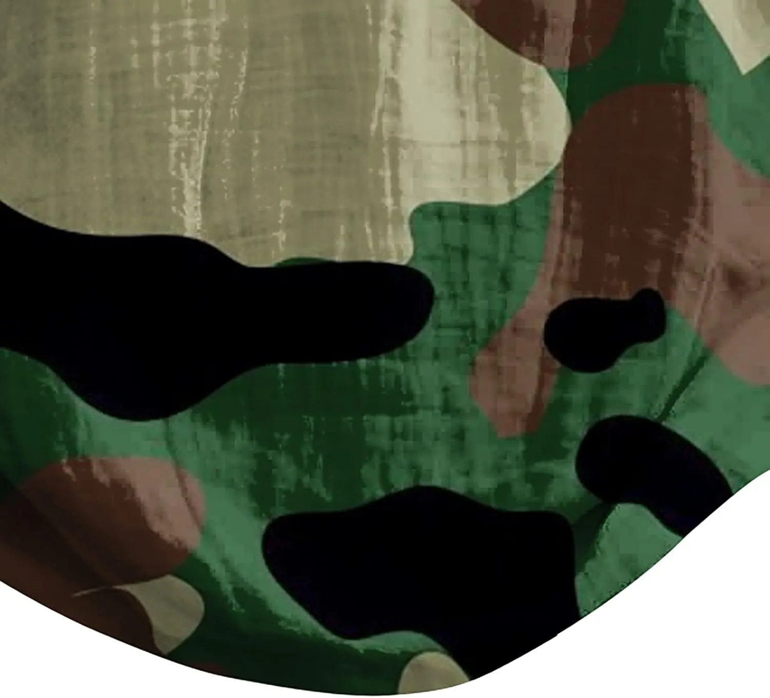 Long Sleeve Beach Hippie Tops with Hat Men's Casual Fashion Loose Trend Camouflage Long Sleeve Shirts