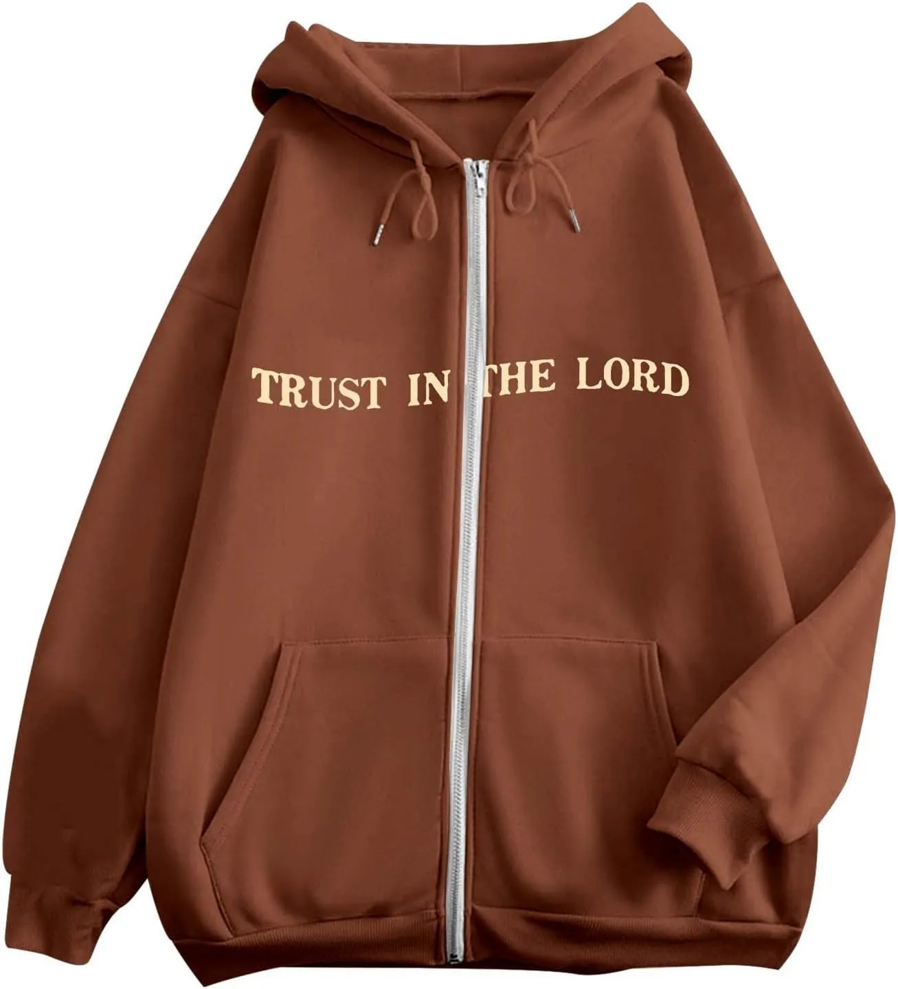 Love Like Jesus Zip Up Christian Hoodies for Women Bible Verse Graphic Y2K Hooded Sweatshirt Coat Fall Fashion Comfort Hoodie