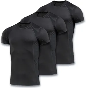 M-Tac Athletic T-Shirt Gen.2 - Breathable Polyester Military T-Shirt with Short Sleeve and Crew Neck for Men